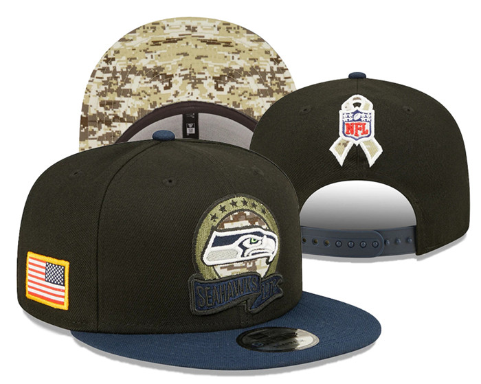 Seattle Seahawks Salute To Service Stitched Snapback Hats 0122